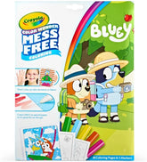 Crayola Bluey Color Wonder Coloring Set, 18 Mess Free Toddler Coloring Pages & 5 Markers, Bluey Activity Set for Kids, Gift for Toddlers, Ages 3+