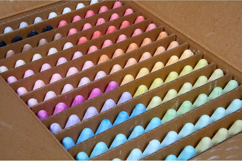 Crayola Washable Outdoor Sidewalk Chalk Collection (130ct), Bulk Anti-Roll Chalk Sticks for Kids, Outdoor Toys & Activities, Teacher Appreciation Gifts, Ages 4, 5, 6
