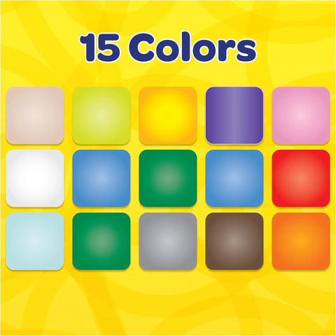Crayola Model Magic (30 Pack), Air Dry Modeling Material, Teacher Classroom Must Haves, School Supplies for Kids, Soft Clay Alternative, 15 Colors, 1 oz Packs