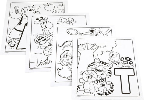 Crayola Color Wonder Alpha Pets, Mess Free Coloring for Toddlers, Alphabet Coloring Pages, Toddler Activity, Gift for Kids, Ages 3+ [Amazon Exclusive]