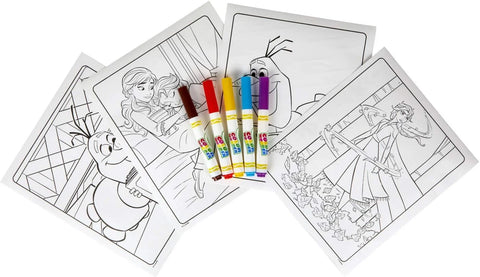 Crayola Frozen Color Wonder Coloring Set, 18 Mess Free Coloring Pages for Toddlers, Toys for Kids, Toddler Gifts
