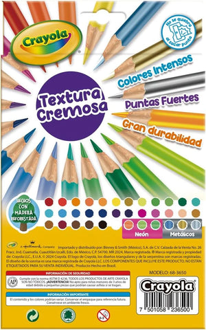 Crayola Colored Pencils (36ct), Kids Pencil Set, Pre-Sharpened Coloring Book Pencils for Kids & Adults, Arts & Crafts Supplies, Ages 3+ (Pack of 12)
