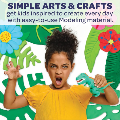 Crayola Model Magic Deluxe Variety Pack (14ct), Kids Air Dry Clay, 7oz, Bulk Modeling Clay Alternative, Gift for Kids, Ages 4+